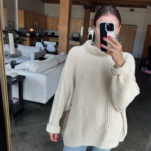 Free People chunky sweater